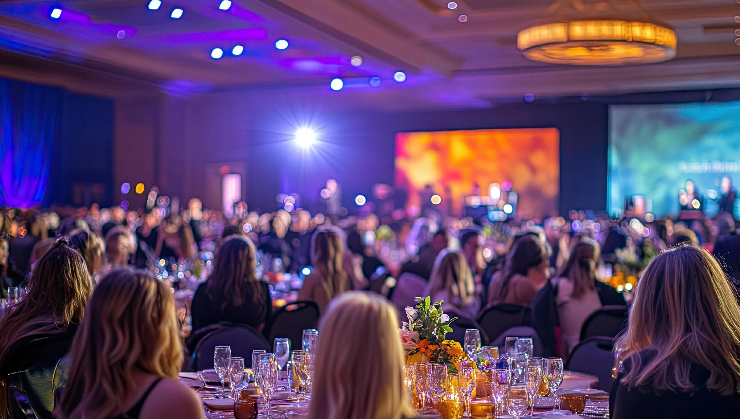 Corporate gala event produced by Bravin Entertainment