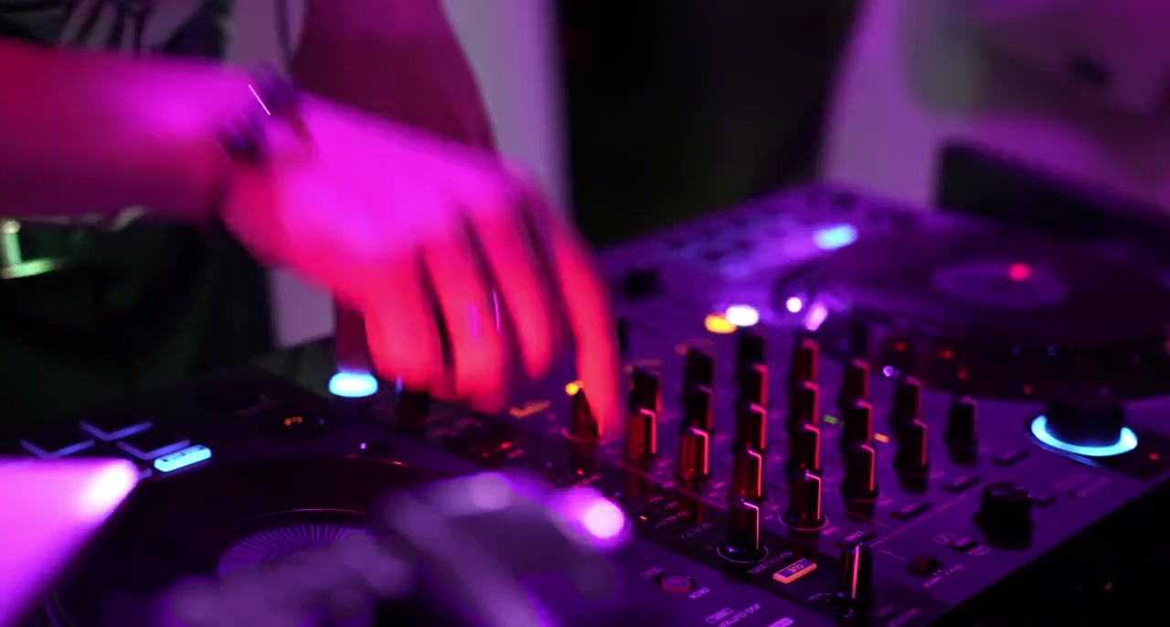 DJ set at a Bravin Entertainment party